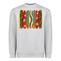 Heather Grey race brushstrokes Heavyweight Sweatshirt - AdoDesignShop