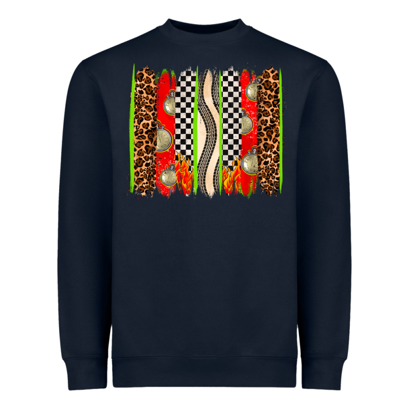 Race Brushstrokes Heavyweight Sweatshirt by AdoDesignShop | Teevron