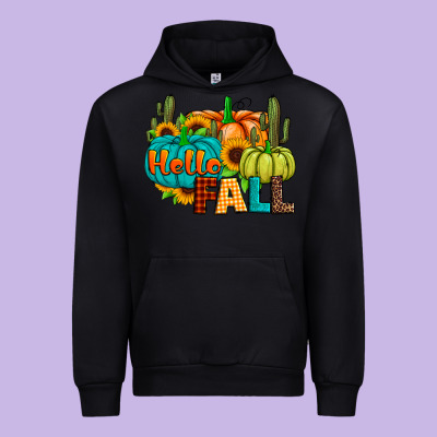 Hello Fall Urban Hoodie Designed By Jahusdesignshop