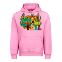 Fuchsia Pink hello fall Urban Hoodie - JahusDesignShop
