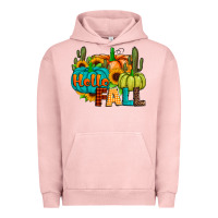 Pigment Salmon hello fall Urban Hoodie - JahusDesignShop