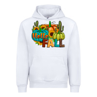White hello fall Urban Hoodie - JahusDesignShop