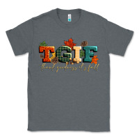 Charcoal Heather tgif thank goodness its fall Classic Tee - CowGirlArtShop