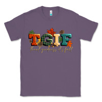 Lavender tgif thank goodness its fall Classic Tee - CowGirlArtShop