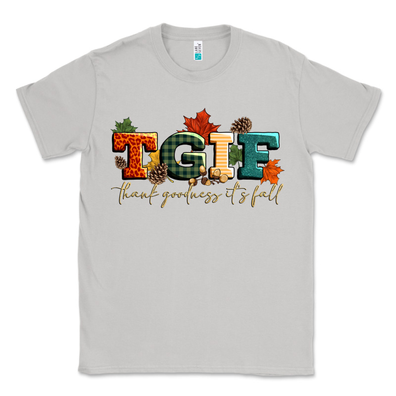 Tgif Thank Goodness Its Fall Classic Tee by CowGirlArtShop | Teevron