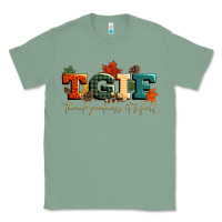 Sage tgif thank goodness its fall Classic Tee - CowGirlArtShop