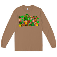 Toasted Coconut Western Luck With Gnome And Beer Long Sleeve Tee - BundleAndBundleShop