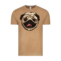 Vintage Camel pug Vintage Tee - Jasminsmagicworld