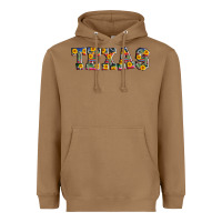 Toasted Coconut texas serape sunflower Heavyweight Hoodie - AdoDesignShop