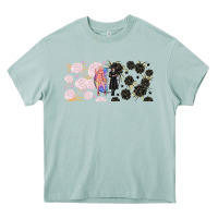Arona gothic girl and colorful girl best friends with Heavy Core Tee - TumblerDesignByShophia
