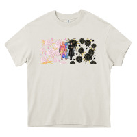 Cream gothic girl and colorful girl best friends with Heavy Core Tee - TumblerDesignByShophia