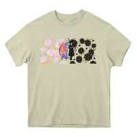 Gothic Girl And Colorful Girl Best Friends With Heavy Core Tee | Teevron