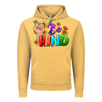 Vintage Mustard Be Kind LGBTQ+ Vintage Hoodie - BundleAndBundleShop