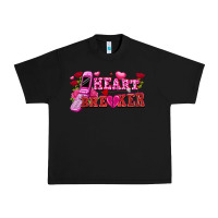 Black Heart breaker Valentine's Day Urban Heavy Tee - FaDigitalArtStudio