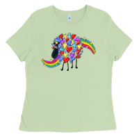 Matcha Rainbow sheep Ladies Tee - CowGirlArtShop