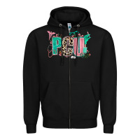 Black pcu Zipper Hoodie - AdoDesignShop