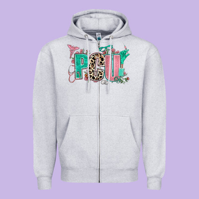 Pcu Zipper Hoodie Designed By Adodesignshop
