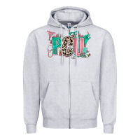 Heather Grey pcu Zipper Hoodie - AdoDesignShop