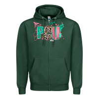 Sports Green pcu Zipper Hoodie - AdoDesignShop