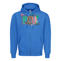 True Royal pcu Zipper Hoodie - AdoDesignShop