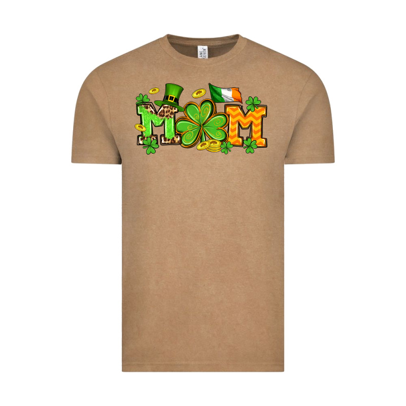 St. Patrick's Day Mom Vintage Tee by OliviaCreatesArt | Teevron