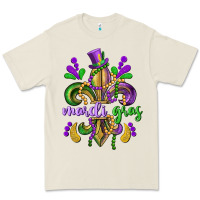 Bone mardi gras fleur de lis Premium Tee - CowGirlArtShop
