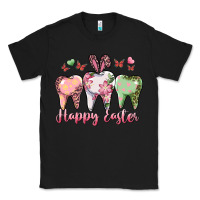 Black Happy Easter Dental Classic Tee - RanaPortraitStore