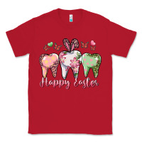 Red Happy Easter Dental Classic Tee - RanaPortraitStore