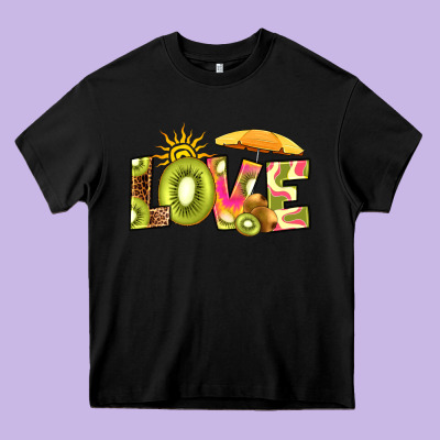 Love Kiwi Heavy Core Tee Designed By Ranaportraitstore