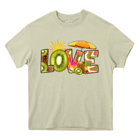 Mossy love kiwi Heavy Core Tee - RanaPortraitStore