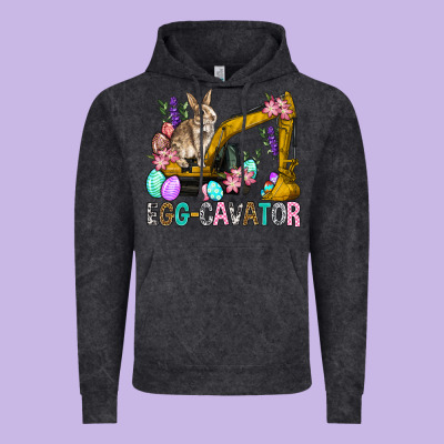 Egg Cavator Easter Vintage Hoodie Designed By Bundleandbundleshop