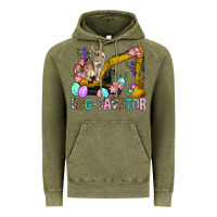 Vintage Olive Egg Cavator Easter Vintage Hoodie - BundleAndBundleShop