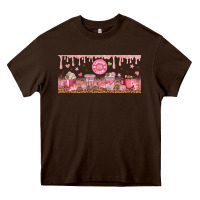Chocolate Brown Cafecito y Chisme Heavy Core Tee - TumblerDesignByShophia