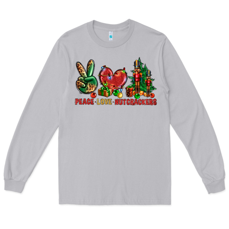 Peace Love Nutcrackers Long Sleeve Tee by BundleAndBundleShop | Teevron