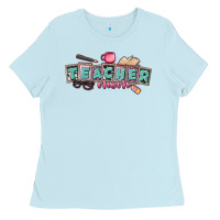 Baby Blue teacher mom Ladies Tee - CowGirlArtShop