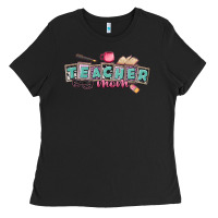 Black teacher mom Ladies Tee - CowGirlArtShop