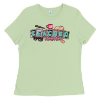 Matcha teacher mom Ladies Tee - CowGirlArtShop