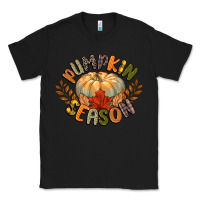 Black pumpkin season Classic Tee - CowGirlArtShop