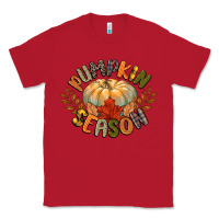 Red pumpkin season Classic Tee - CowGirlArtShop