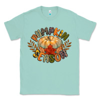 Seafoam pumpkin season Classic Tee - CowGirlArtShop