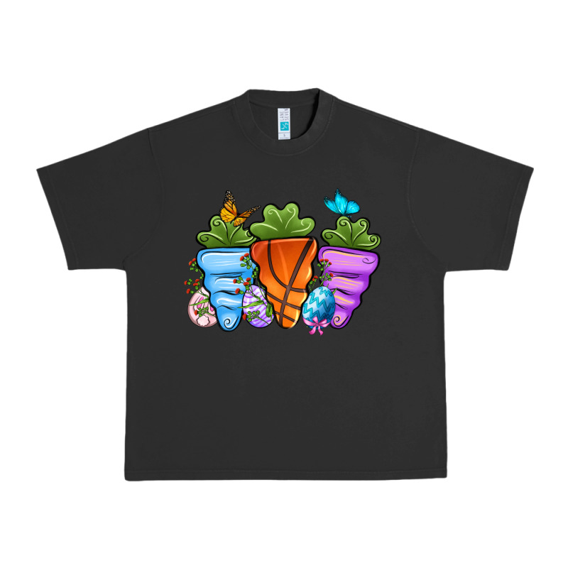 Basketball Easter Sports Carrots Urban Heavy Tee by OliviaCreatesArt | Teevron