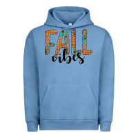 Pigment Pebble Blue fall vibes Urban Hoodie - JahusDesignShop