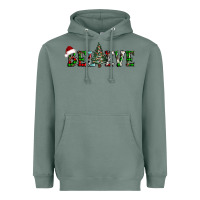 Sage believe Christmas tree Heavyweight Hoodie - AdoDesignShop