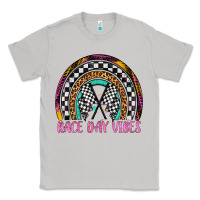 Moon Dust race day vibes rainbow Classic Tee - Artiststas