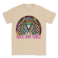 Mushroom race day vibes rainbow Classic Tee - Artiststas