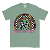 Sage race day vibes rainbow Classic Tee - Artiststas