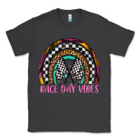 Smoke race day vibes rainbow Classic Tee - Artiststas