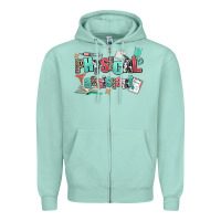 Seafoam physical assistant Zipper Hoodie - AdoDesignShop