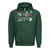 Sports Green physical assistant Zipper Hoodie - AdoDesignShop