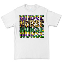 White nurse mardi gras Premium Tee - CowGirlArtShop